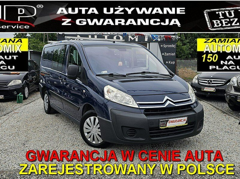 Citroen Jumpy Combi -SPRZEDANY- Długa brygadówka! 6-os ,Klima ,LONG,Zamiana 6SZT II (2007-)