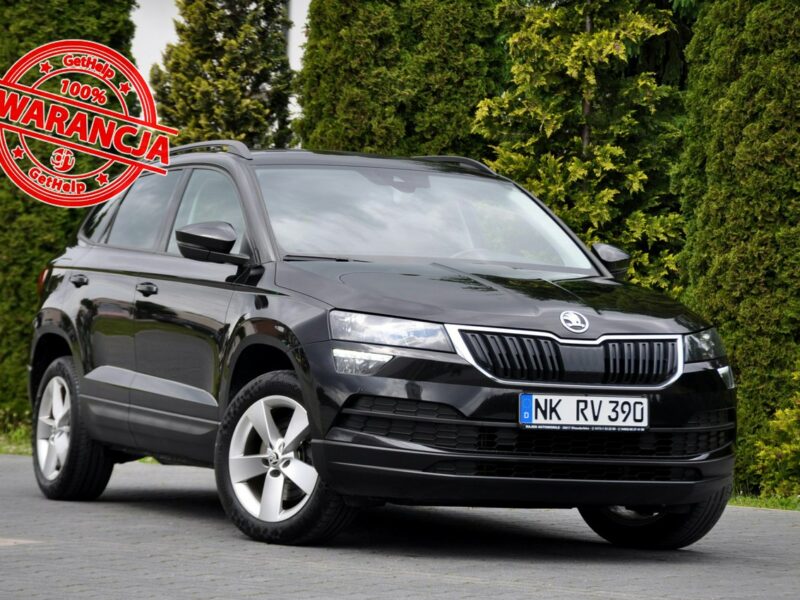 Škoda Karoq 2.0TDI(150KM)*4x4*Led*Navi*Kamera*Klimatronik*Reling*Welur*Alu17"ASO