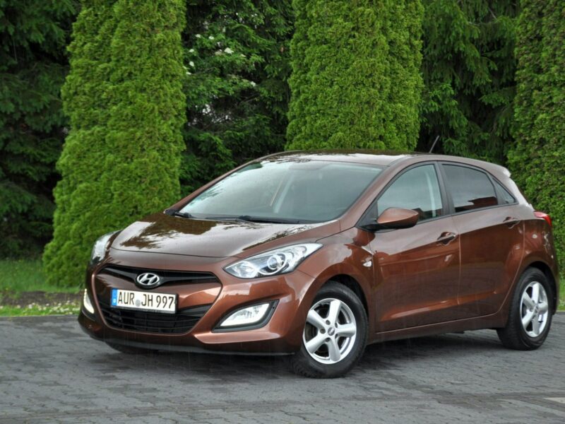 Hyundai i30 1.4i(99KM)*Led*Klimatyzacja*Parktronik*Welur*I Właściciel*Alu 15"ASO II (2012 - 2016)