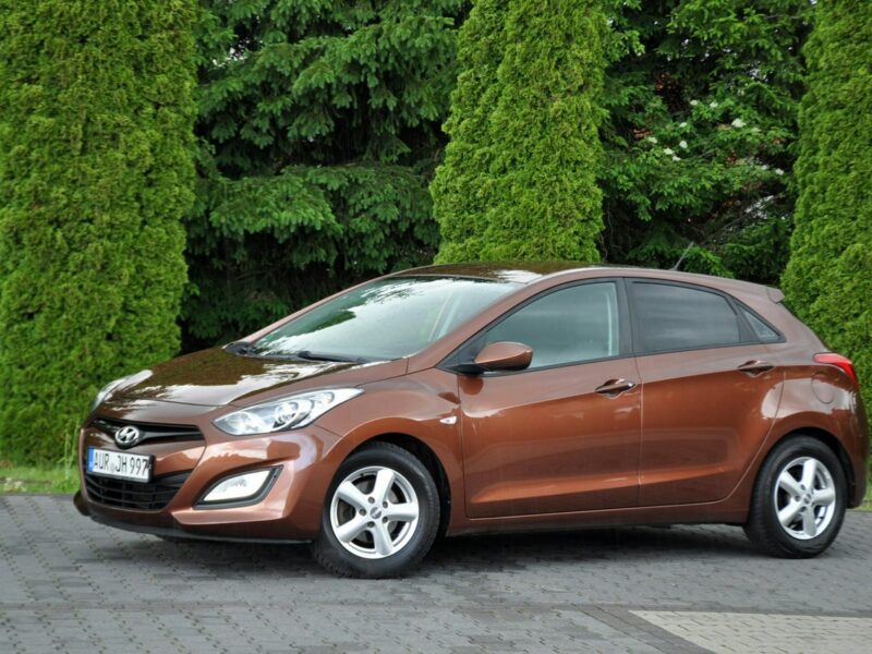 Hyundai i30 1.4i(99KM)*Led*Klimatyzacja*Parktronik*Welur*I Właściciel*Alu 15"ASO II (2012 - 2016)