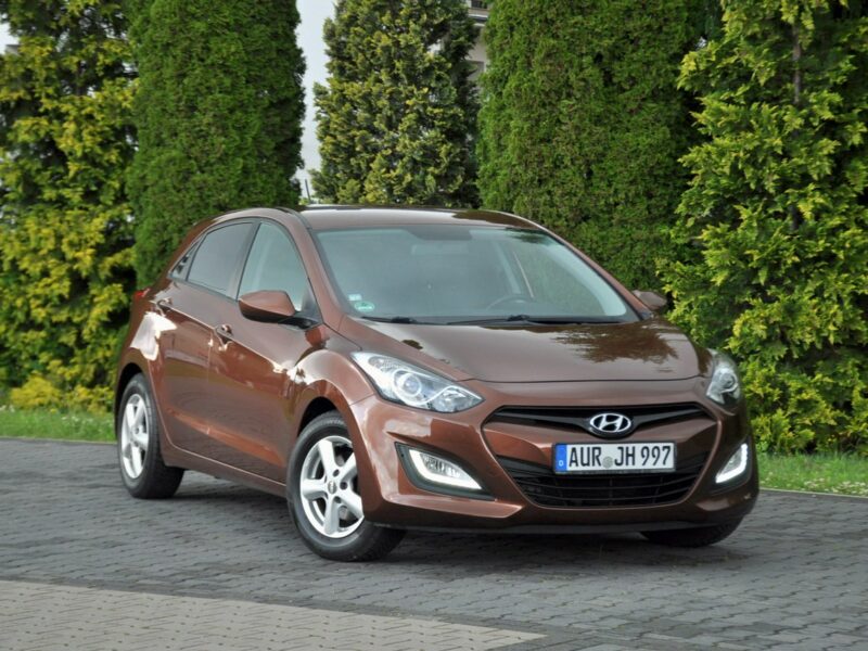 Hyundai i30 1.4i(99KM)*Led*Klimatyzacja*Parktronik*Welur*I Właściciel*Alu 15"ASO II (2012 - 2016)