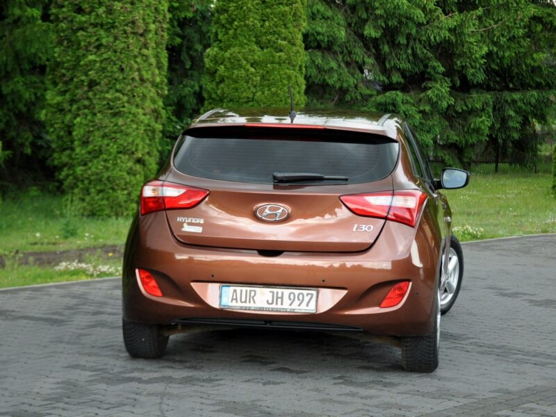 Hyundai i30 1.4i(99KM)*Led*Klimatyzacja*Parktronik*Welur*I Właściciel*Alu 15"ASO II (2012 - 2016)
