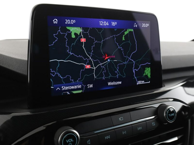 Ford Kuga FV23% PHEV full LED skóra/alcantara el. regulowane i grzane fotele nav III (2019-)