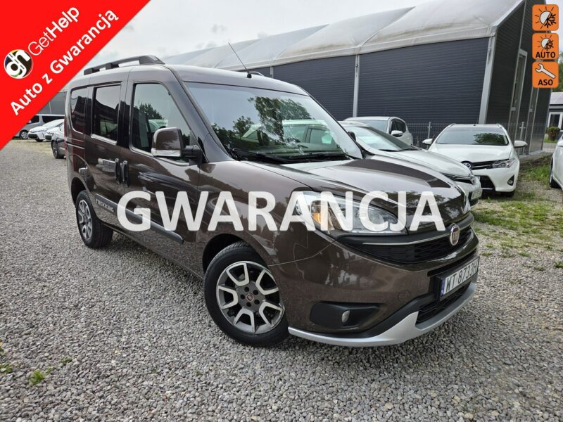 Fiat Doblo 1.6 Multijet Lift Full Opcja Skóra Klimatronik PDC Bardzo dobry stan II (2009-)