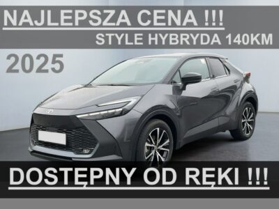 Toyota C-HR Nowa 140KM Hybryda Dostępna od ręki ! Wersja Style Niska Cena! 1509 zł