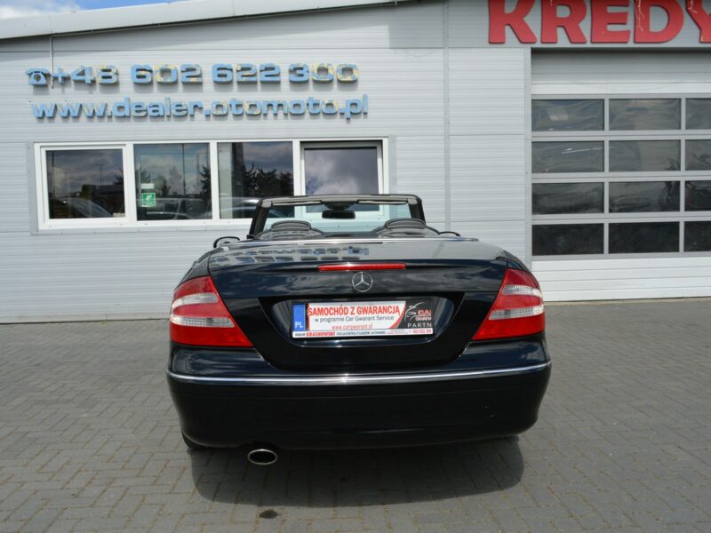 Mercedes CLK 200 1.8i Kompressor Automat Cabrio Avantgarde Skóra Opłaty do 26.03.2026 W209 (2002-)