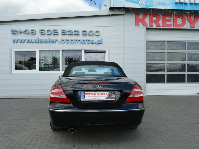 Mercedes CLK 200 1.8i Kompressor Automat Cabrio Avantgarde Skóra Opłaty do 26.03.2026 W209 (2002-)
