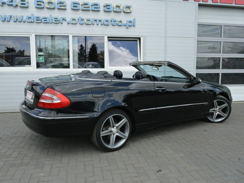 Mercedes CLK 200 1.8i Kompressor Automat Cabrio Avantgarde Skóra Opłaty do 26.03.2026 W209 (2002-)