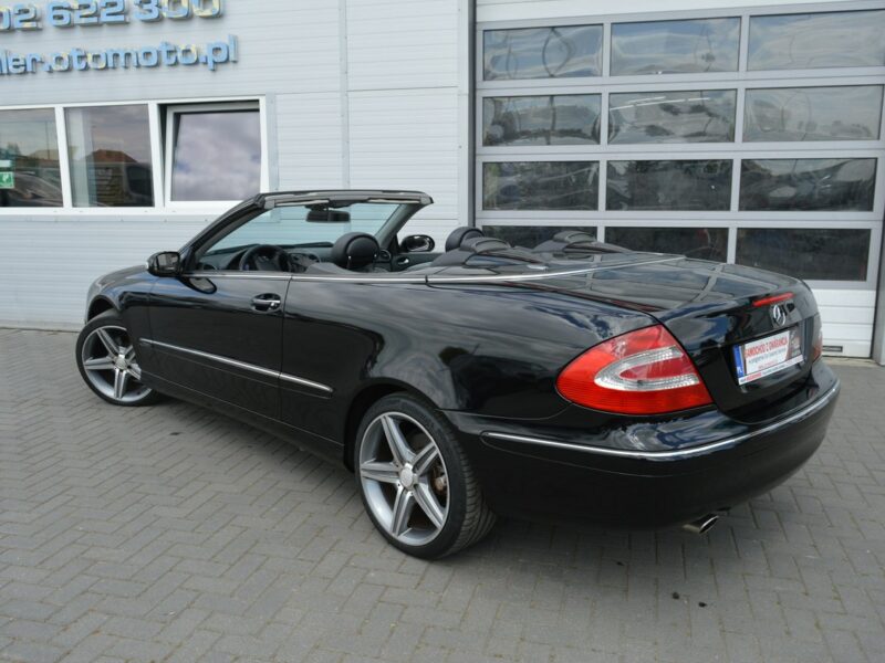 Mercedes CLK 200 1.8i Kompressor Automat Cabrio Avantgarde Skóra Opłaty do 26.03.2026 W209 (2002-)