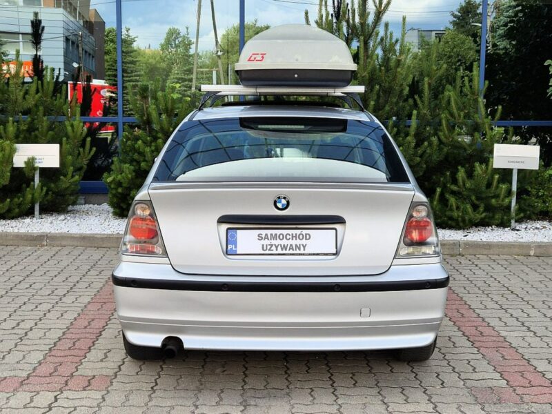 BMW 316 COMPACT * oryginalny przebieg * manual * bagaznik dachowy * warszawa E46 (1998-2007)
