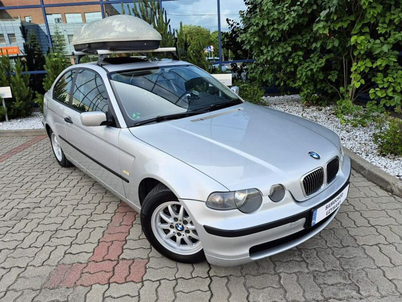 BMW 316 COMPACT * oryginalny przebieg * manual * bagaznik dachowy * warszawa E46 (1998-2007)