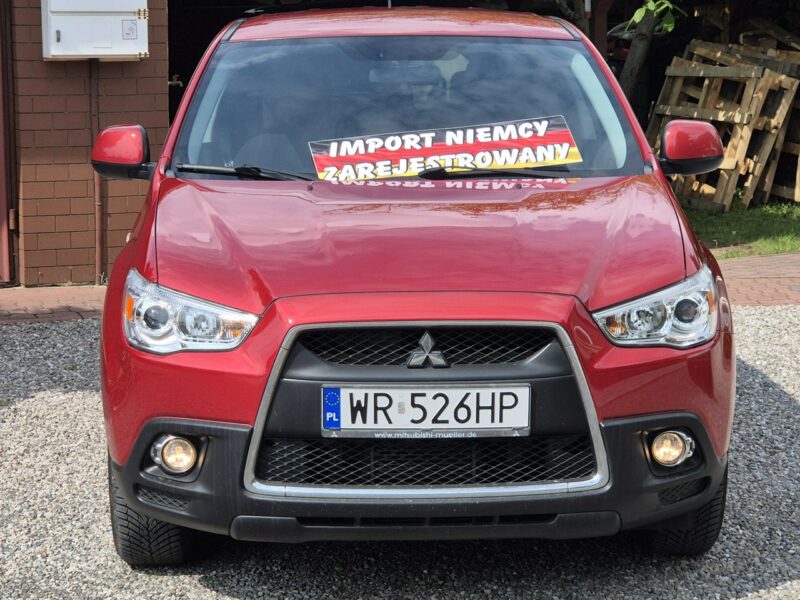 Mitsubishi ASX 2011r, 4x4, 1.8D 150KM, Oryginalny Lakier, Przebieg 165tyś km