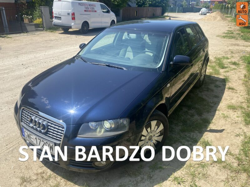 Audi A3 1,8 T 160KM ,klimatronik, isofix, biksenony,opony wielosezonowe,isofix 8P (2003-2012)