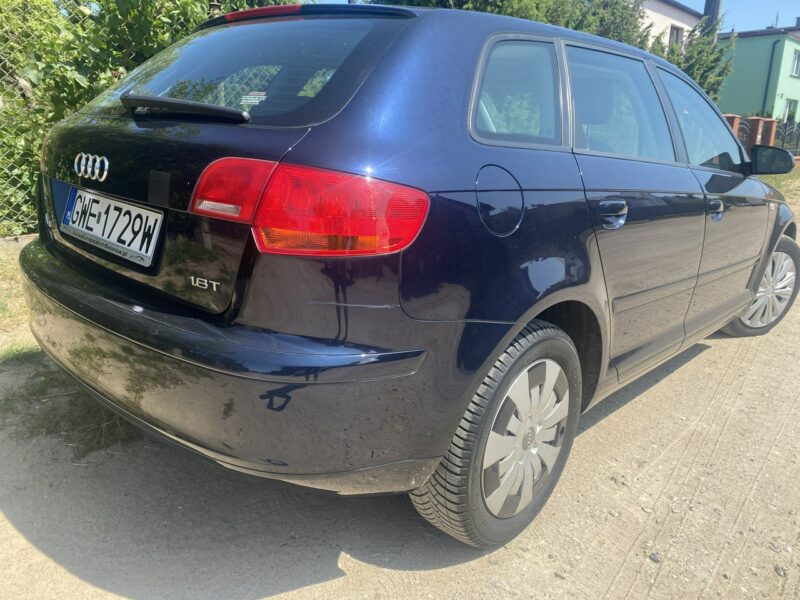 Audi A3 1,8 T 160KM ,klimatronik, isofix, biksenony,opony wielosezonowe,isofix 8P (2003-2012)