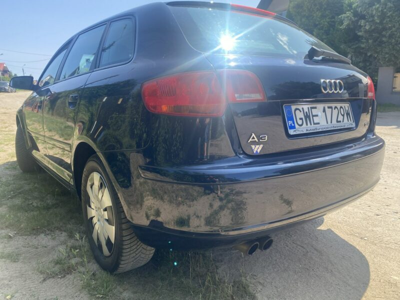 Audi A3 1,8 T 160KM ,klimatronik, isofix, biksenony,opony wielosezonowe,isofix 8P (2003-2012)