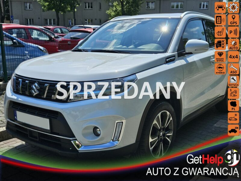 Suzuki Vitara Napęd 4x4 / Hybryda-1 właściciel / Krajowy / Serwis ASO / Bezwypadkowy III (2019-)
