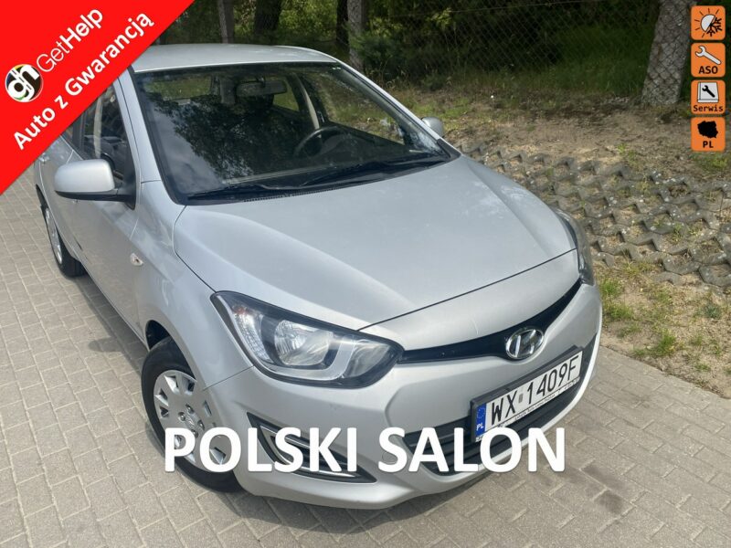 Hyundai i20 Polski salon, po liftingu, 8 airbag, niski przebieg, isofix, 2 klucze I (2008-2014)