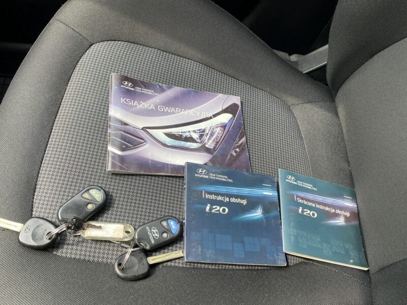 Hyundai i20 Polski salon, po liftingu, 8 airbag, niski przebieg, isofix, 2 klucze I (2008-2014)