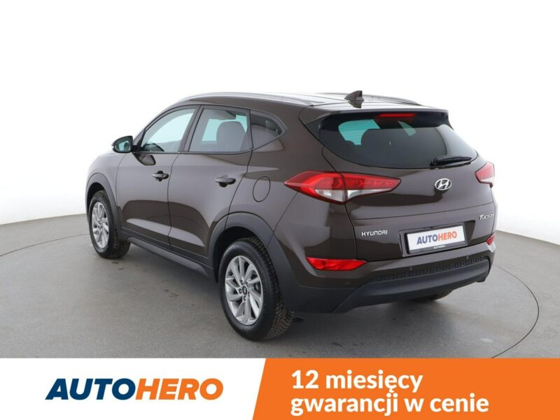 Hyundai Tucson navi klima auto grzane fotele kamera i czujniki parkowania III (2015-2020)