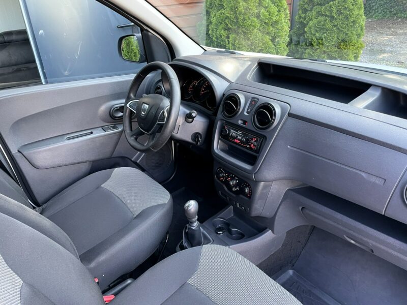 Dacia Dokker 1 Właściciel, Polski Salon, Bezwypadkowa, Klimatyzacja, 6 Biegów, USB