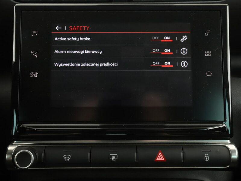 Citroen C3 Aircross Navi Kamera cofania Klimatyzacja Bluetooth
