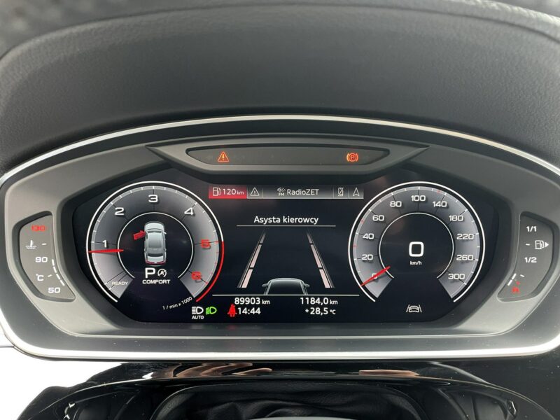 Audi A8 Quattro, LED, Virtual, Asystenci, Dociągi, Ambiente, Kamera,Keyless GO D5 (2017-)