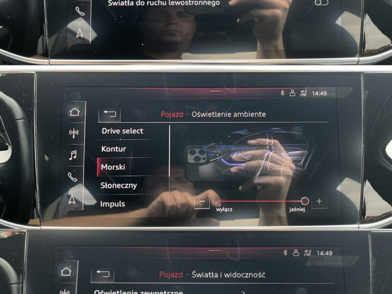 Audi A8 Quattro, LED, Virtual, Asystenci, Dociągi, Ambiente, Kamera,Keyless GO D5 (2017-)