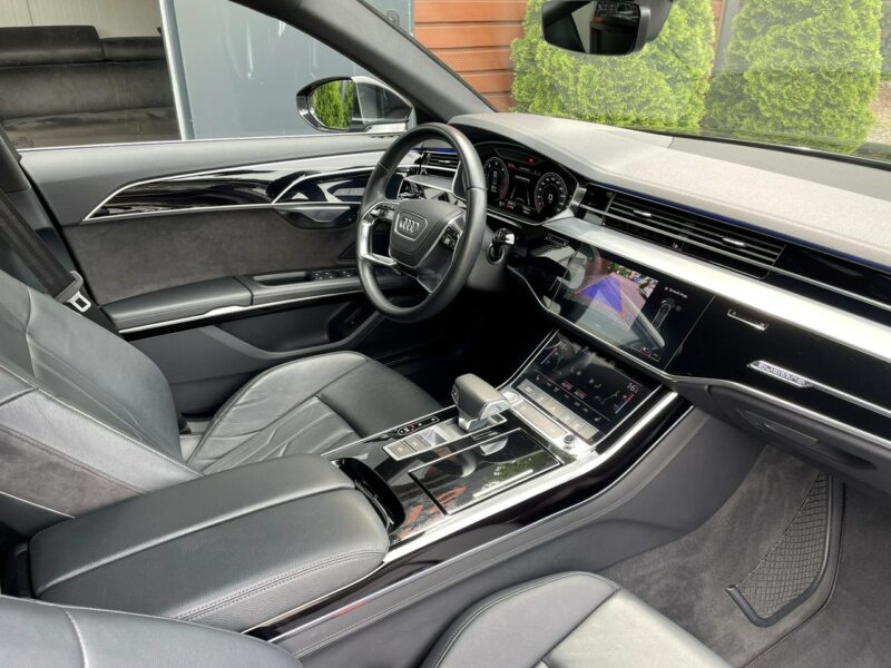 Audi A8 Quattro, LED, Virtual, Asystenci, Dociągi, Ambiente, Kamera,Keyless GO D5 (2017-)