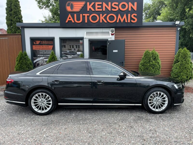 Audi A8 Quattro, LED, Virtual, Asystenci, Dociągi, Ambiente, Kamera,Keyless GO D5 (2017-)