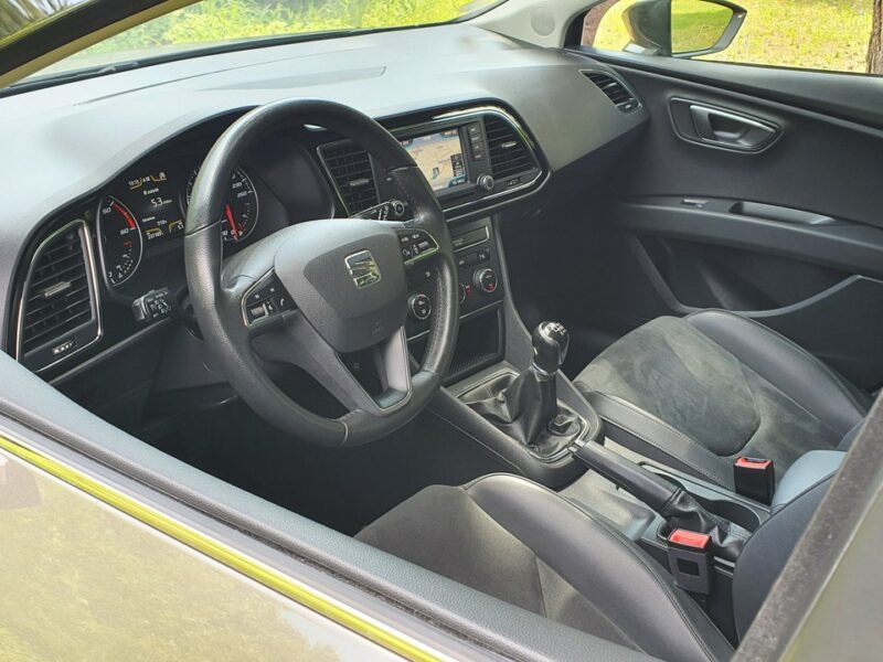 Seat Leon ST # 1.6 TDI # Navi # Climatronic # Skóra # Alkantara # Serwisowany !! III (2012-)