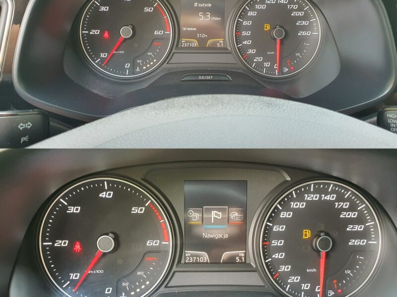 Seat Leon ST # 1.6 TDI # Navi # Climatronic # Skóra # Alkantara # Serwisowany !! III (2012-)