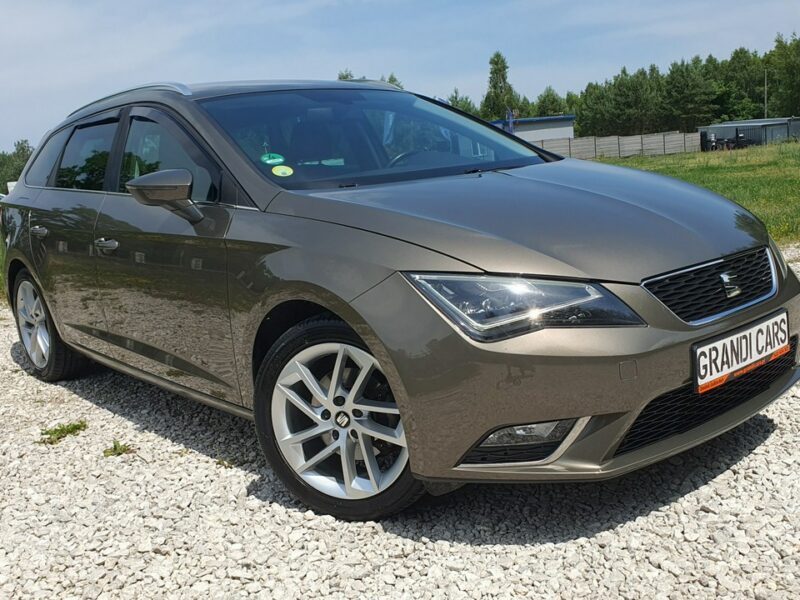 Seat Leon ST # 1.6 TDI # Navi # Climatronic # Skóra # Alkantara # Serwisowany !! III (2012-)