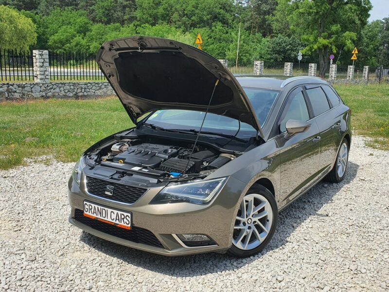Seat Leon ST # 1.6 TDI # Navi # Climatronic # Skóra # Alkantara # Serwisowany !! III (2012-)