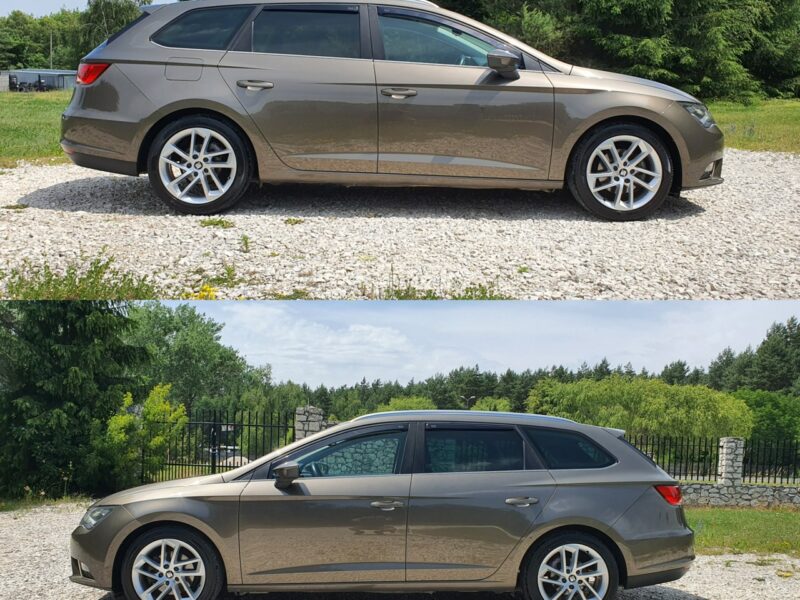 Seat Leon ST # 1.6 TDI # Navi # Climatronic # Skóra # Alkantara # Serwisowany !! III (2012-)