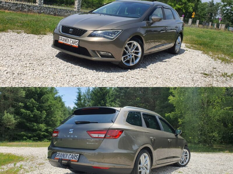Seat Leon ST # 1.6 TDI # Navi # Climatronic # Skóra # Alkantara # Serwisowany !! III (2012-)