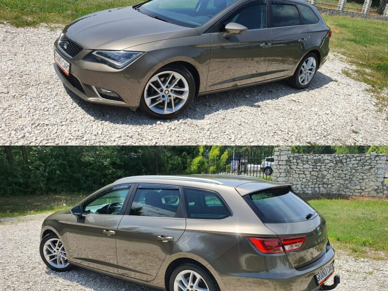 Seat Leon ST # 1.6 TDI # Navi # Climatronic # Skóra # Alkantara # Serwisowany !! III (2012-)