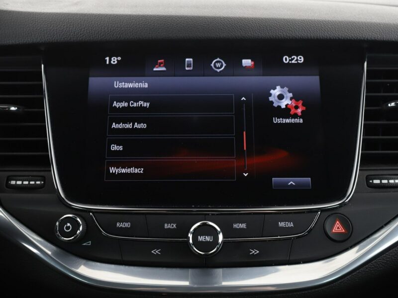 Opel Astra automat navi klima auto kamera i czujniki parkowania grzane fotele K (2015-2021)