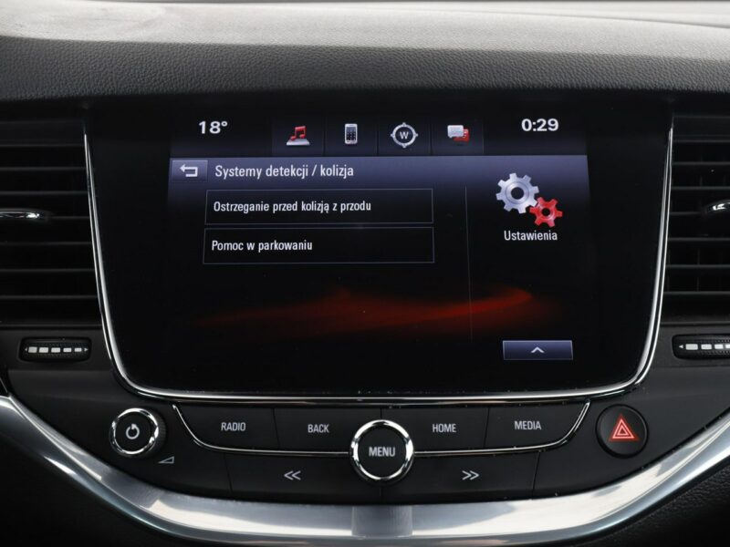 Opel Astra automat navi klima auto kamera i czujniki parkowania grzane fotele K (2015-2021)