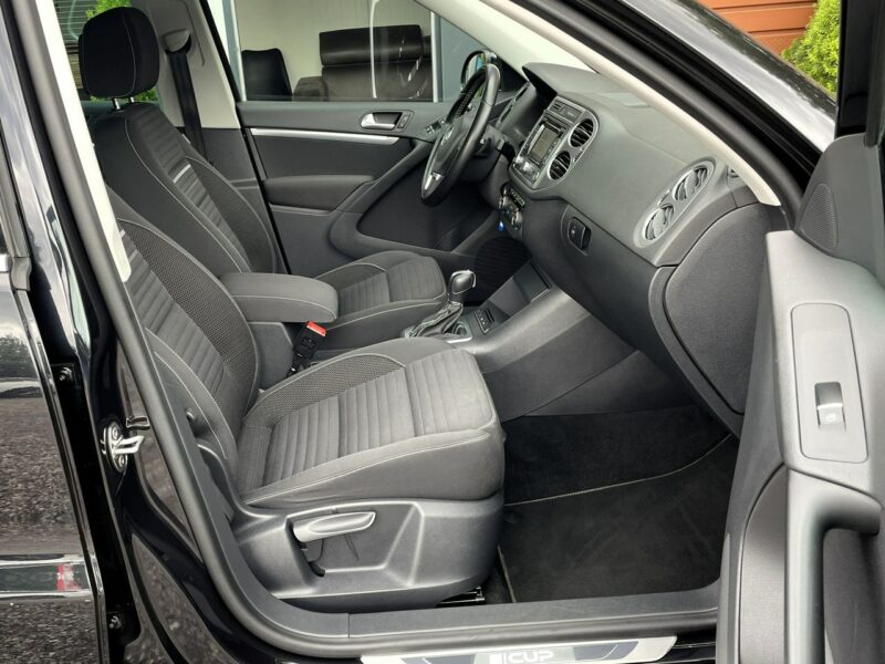 Volkswagen Tiguan iCUP, Klimatyzacja, Tempomat,Nawigacja,Asystent,Grzane Fotele,Czujniki I (2007-2016)