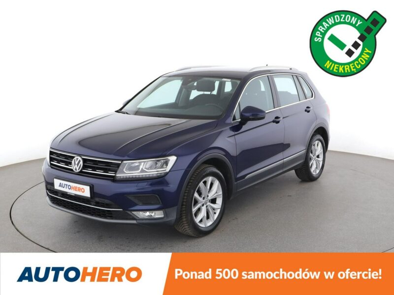 Volkswagen Tiguan 4x4 DSG navi klima auto grzane fotele czujniki parkowania II (2016-2024)