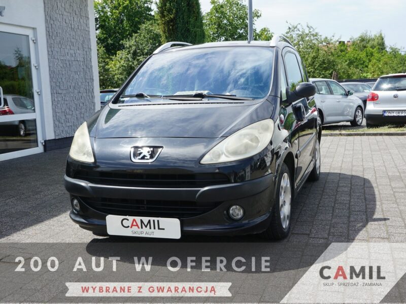 Peugeot 1007 zarejestrowany, ubezpieczony