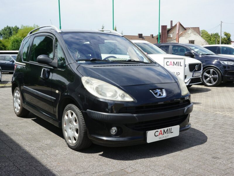 Peugeot 1007 zarejestrowany, ubezpieczony