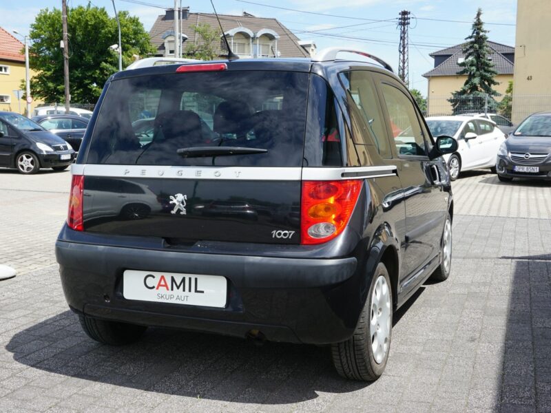 Peugeot 1007 zarejestrowany, ubezpieczony