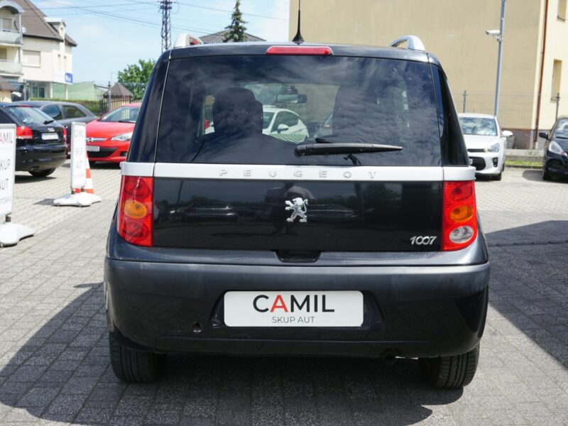 Peugeot 1007 zarejestrowany, ubezpieczony