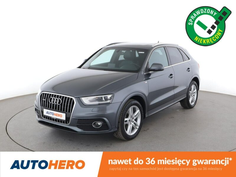 Audi Q3 4x4 S-Tronic S-Line, skóra/alcantara xenon grzane fotele I (2011-2018)