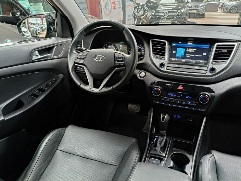 Hyundai Tucson 1.6 177KM Premium 4x4 Automat, Navi,Kamera,MartwePole, Wentyl.Fotele III (2015-2020)