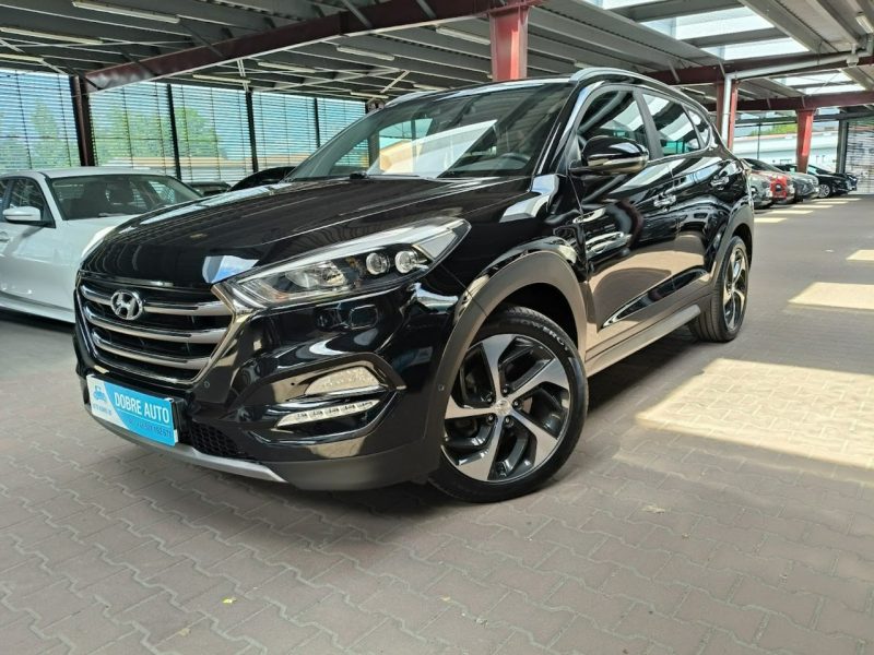 Hyundai Tucson 1.6 177KM Premium 4x4 Automat, Navi,Kamera,MartwePole, Wentyl.Fotele III (2015-2020)