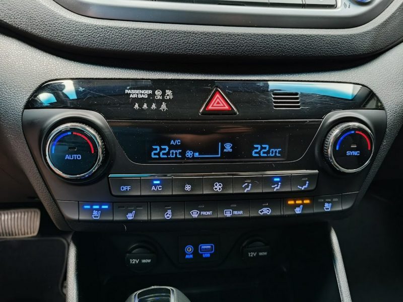 Hyundai Tucson 1.6 177KM Premium 4x4 Automat, Navi,Kamera,MartwePole, Wentyl.Fotele III (2015-2020)