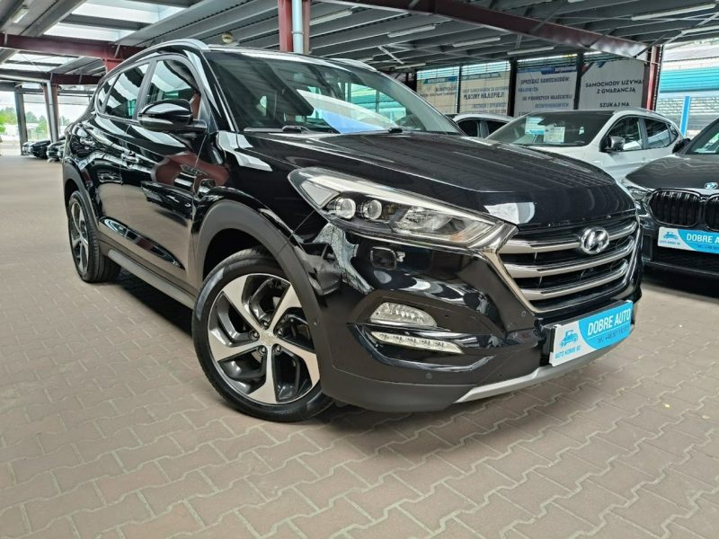 Hyundai Tucson 1.6 177KM Premium 4x4 Automat, Navi,Kamera,MartwePole, Wentyl.Fotele III (2015-2020)