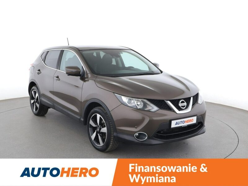Nissan Qashqai nai kamera i czujniki parkowania grzane fotele klima auto II (2013-2021)